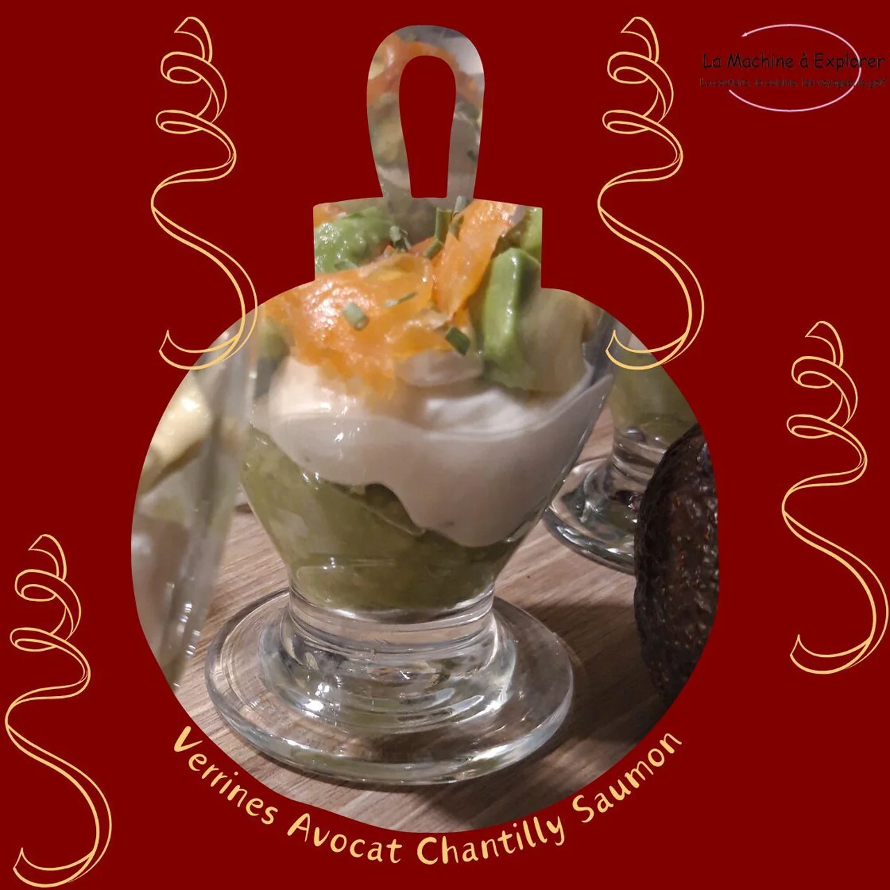 Verrines saumon avocat