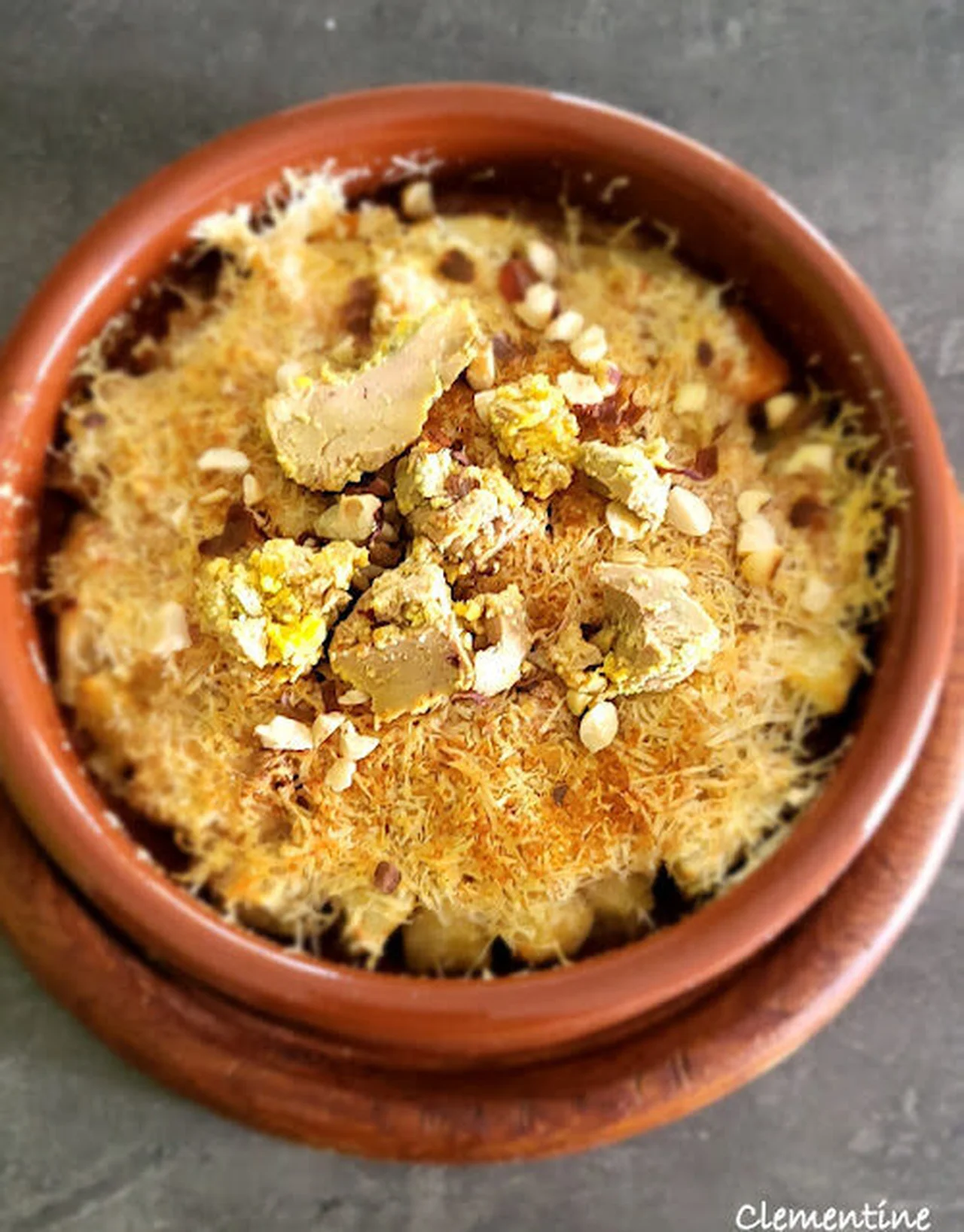 Cassolette de légumes au vin jaune