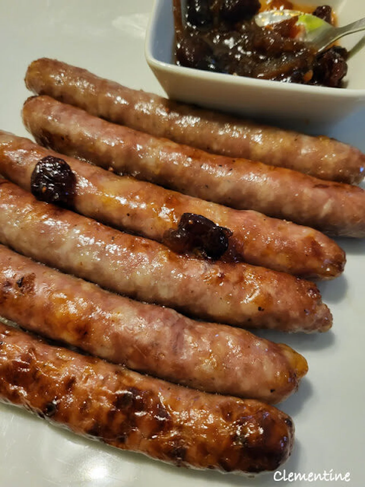 Cosmo cocktail saucisses de Nigella Lawson