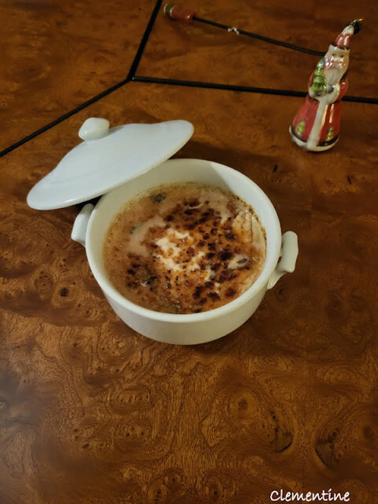 Crème brûlée au foie gras