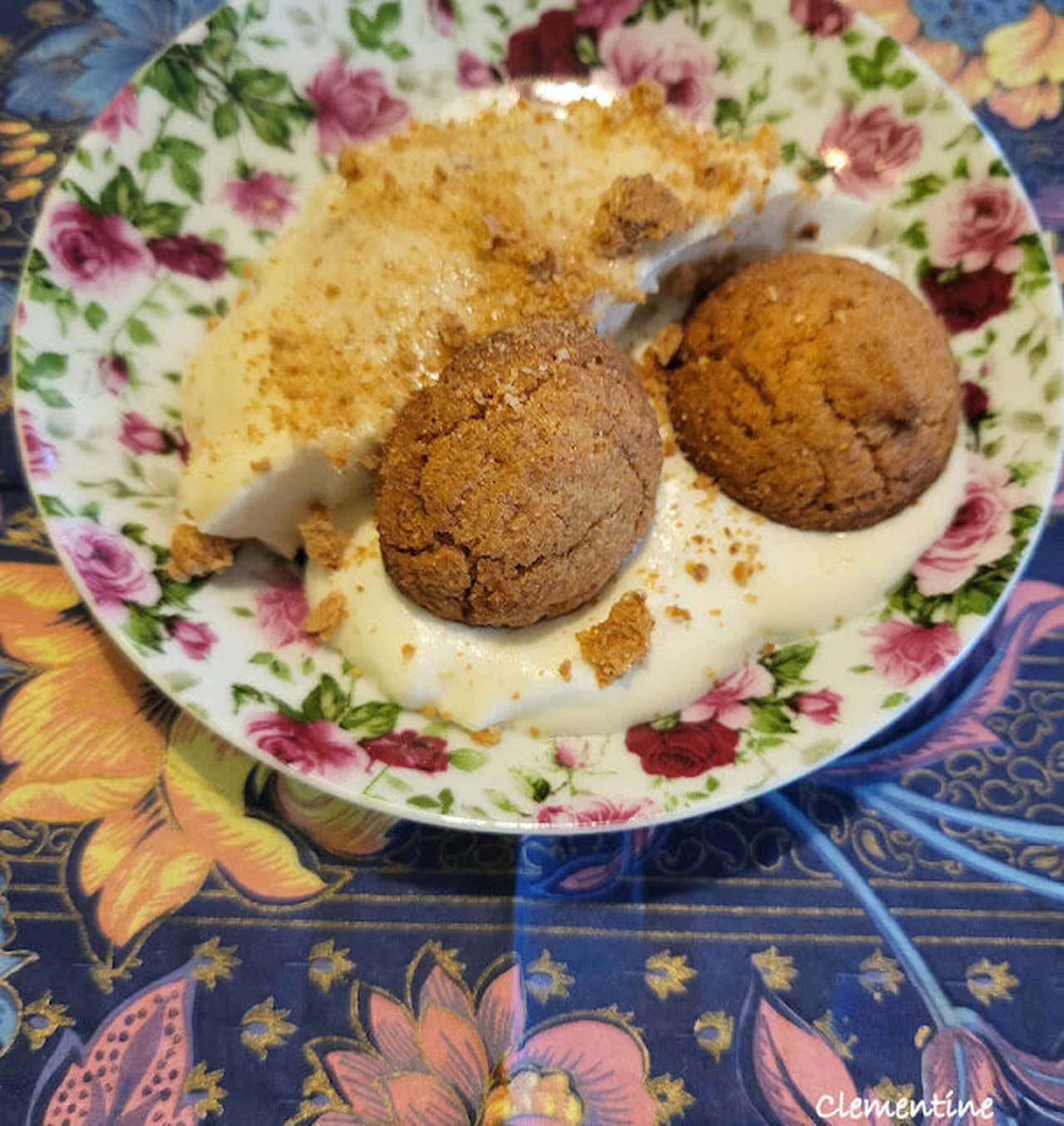 Flan aux amaretti morbidi