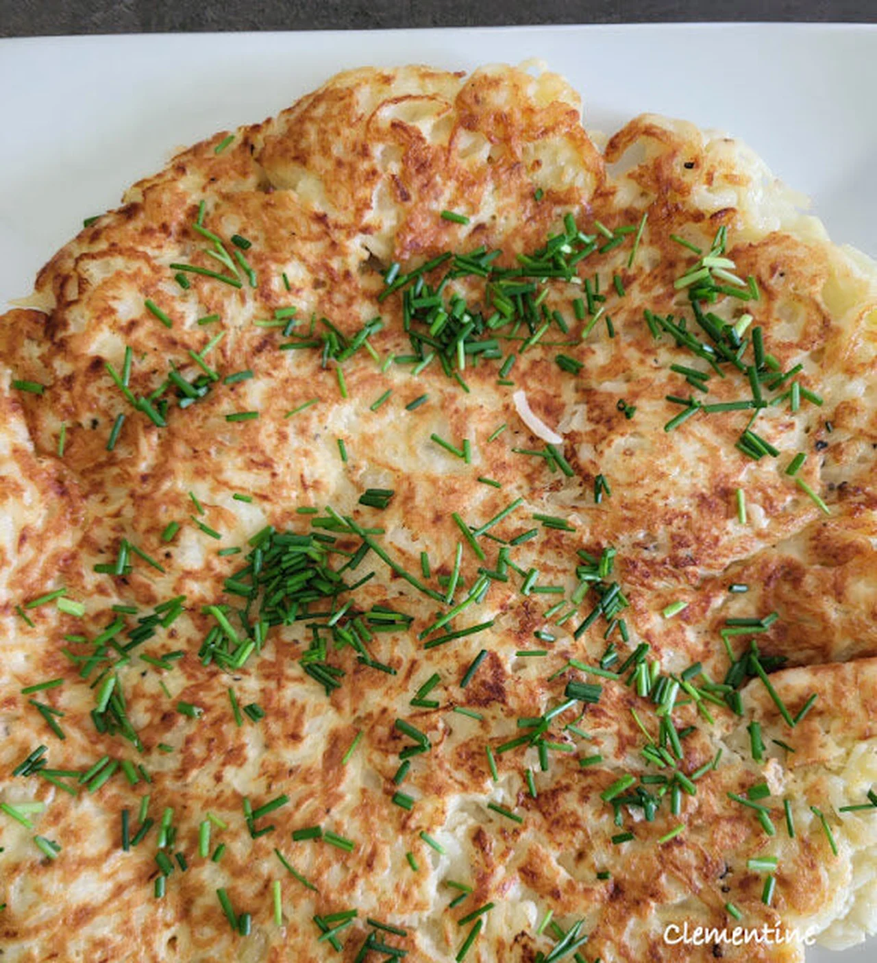 Galette de pommes de terre