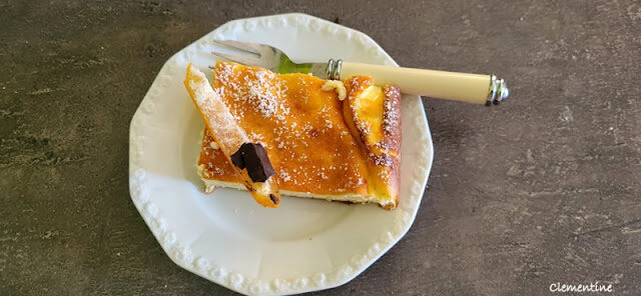 Gâteau à la ricotta, au yaourt et citron
