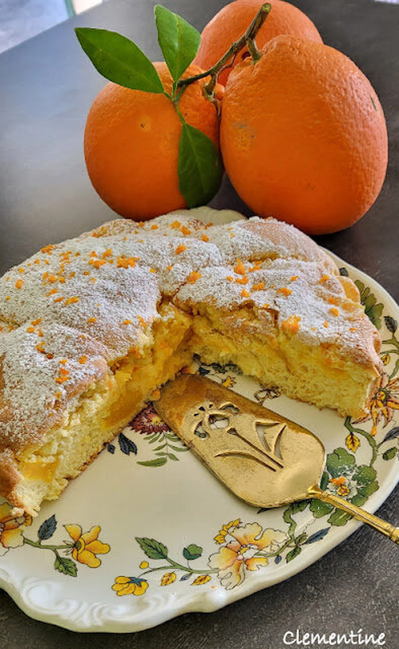 Gâteau aux oranges
