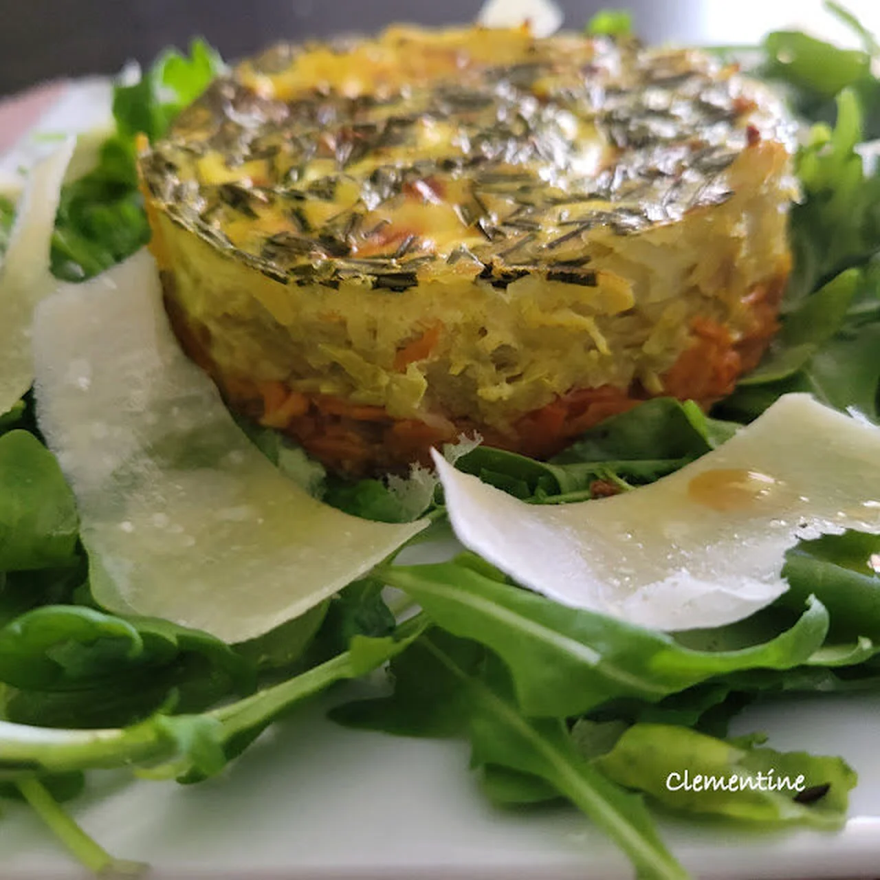 Gâteaux aux trois légumes