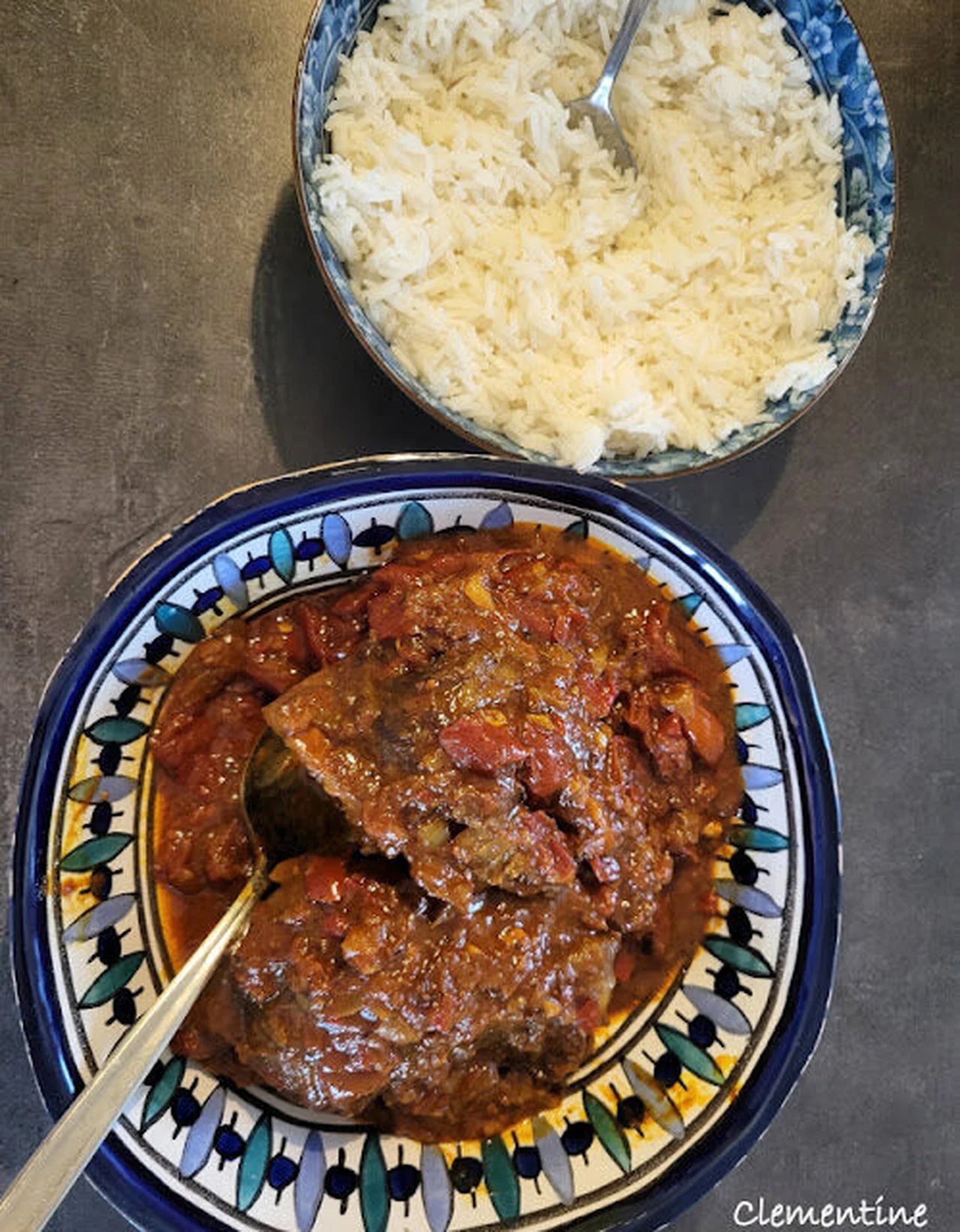 Joues de porc Vindaloo