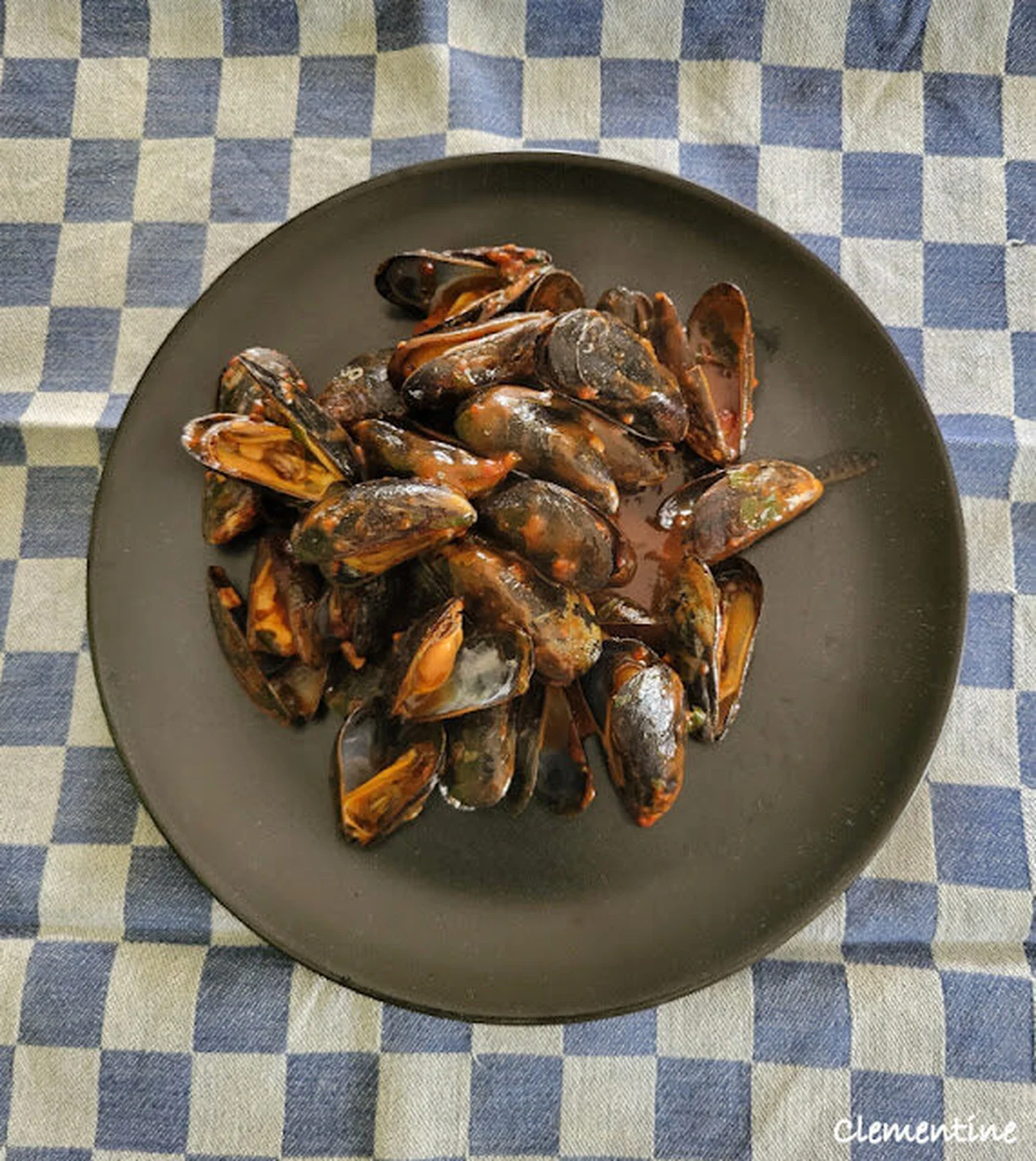 Moules au cumin