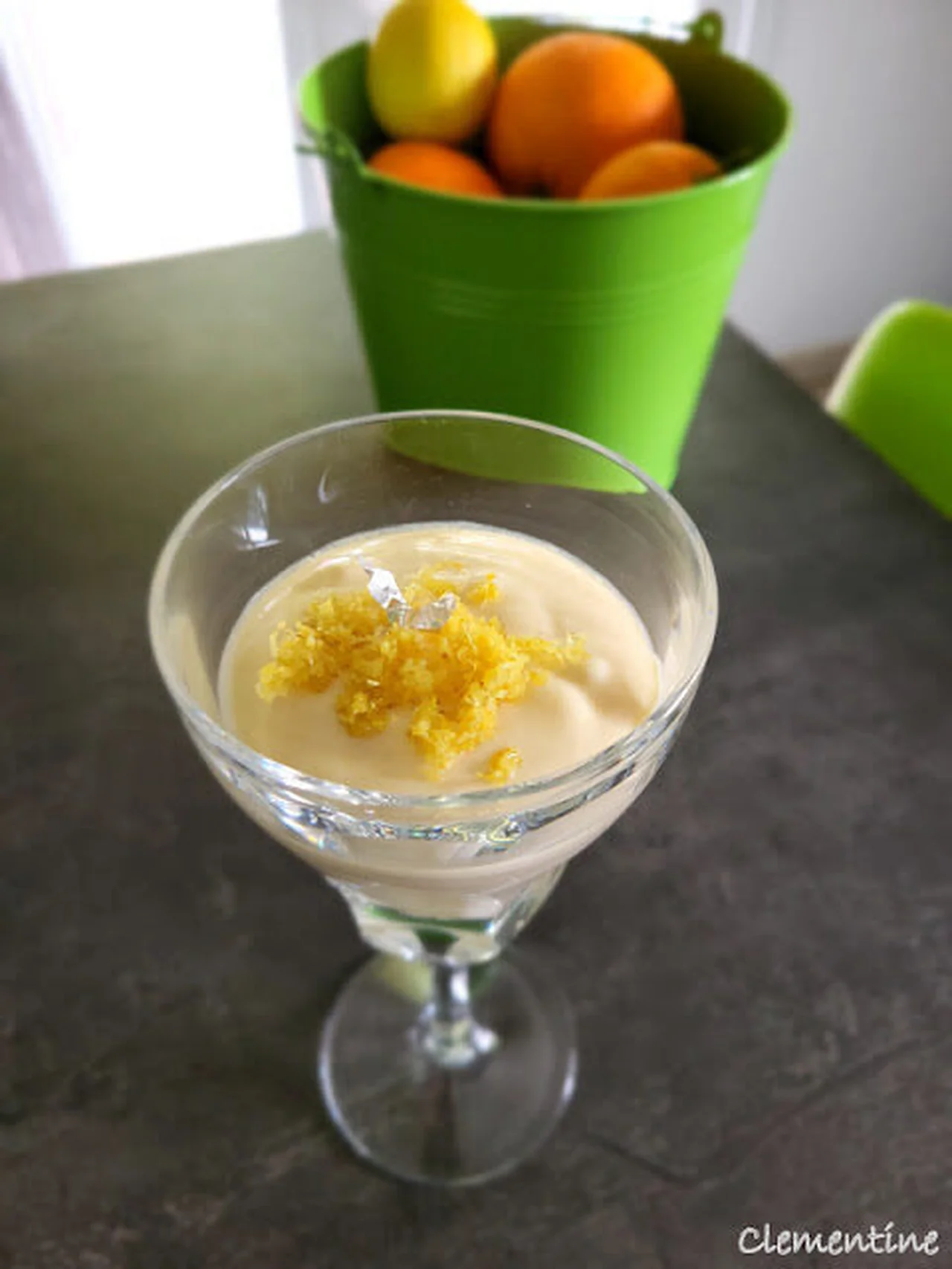 Mousse au citron pour un Blue Monday