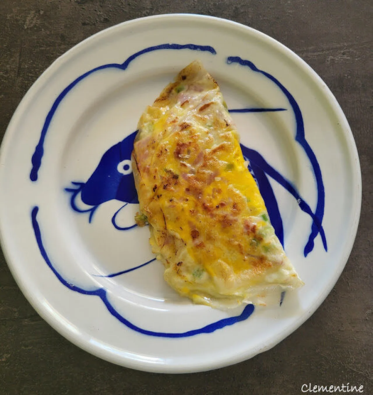 Omelette vietnamienne à la feuille de riz