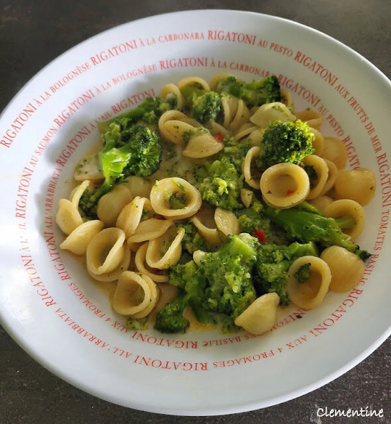 Orecchiette, taleggio et brocoli