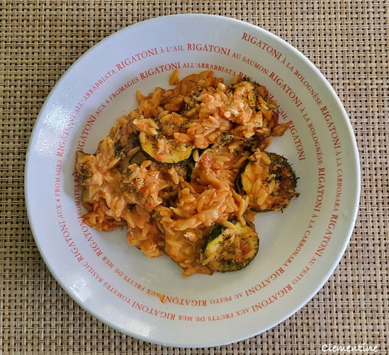 Orzo au saumon de Miljuschka
