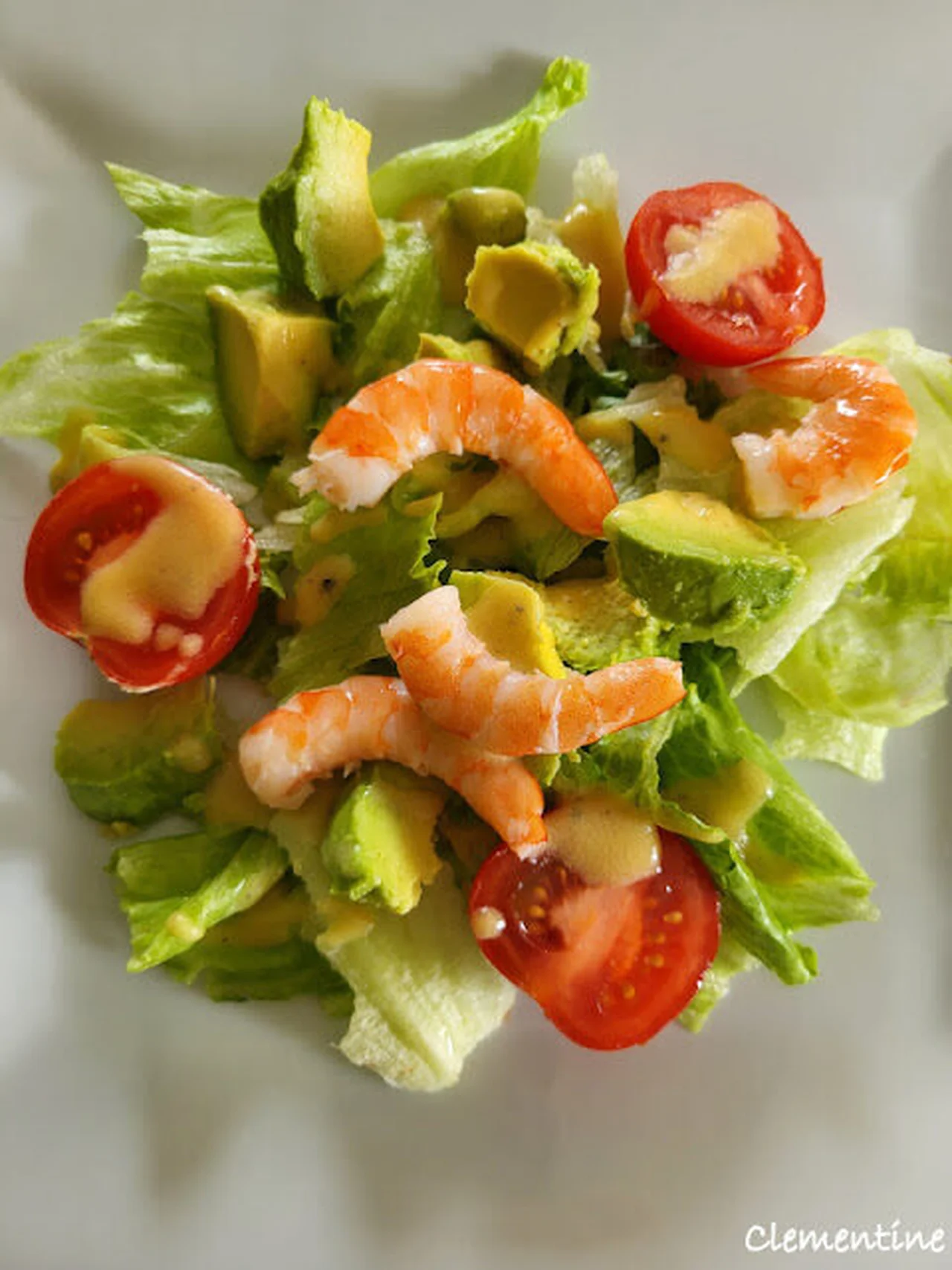 Petite salade pour une entrée légère