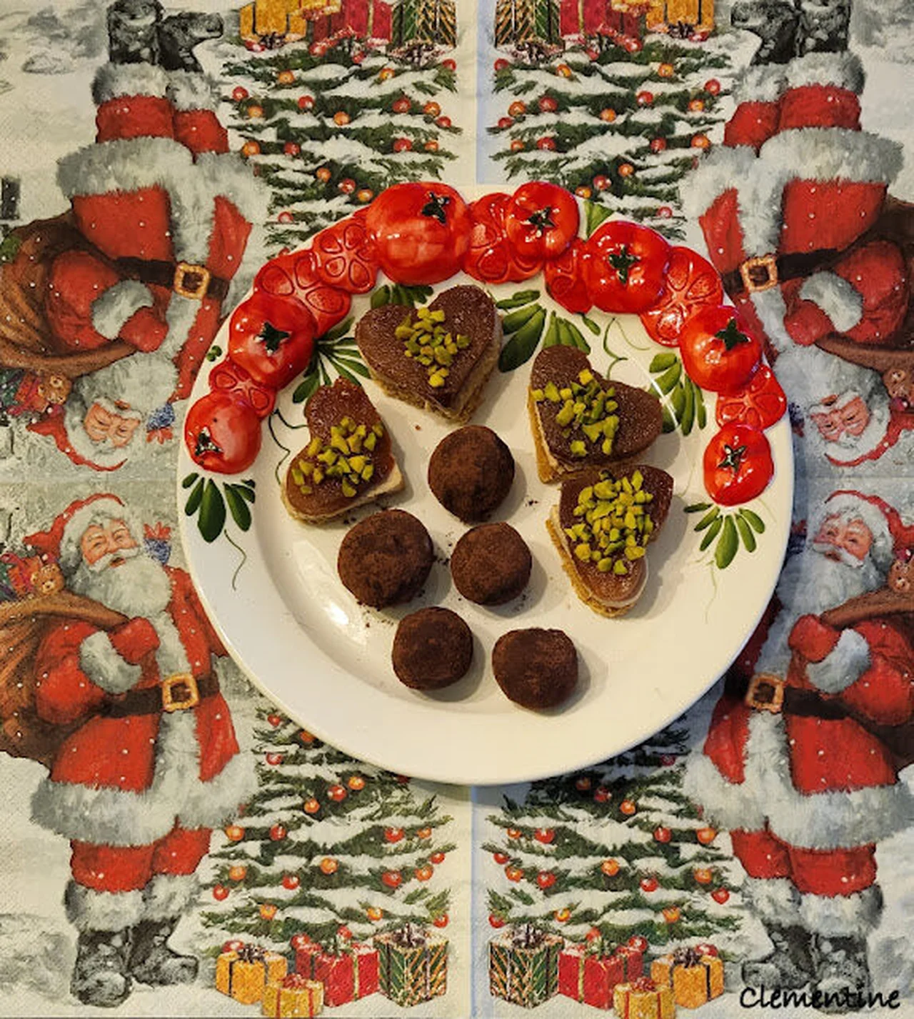 Petits toasts de pain d'épices