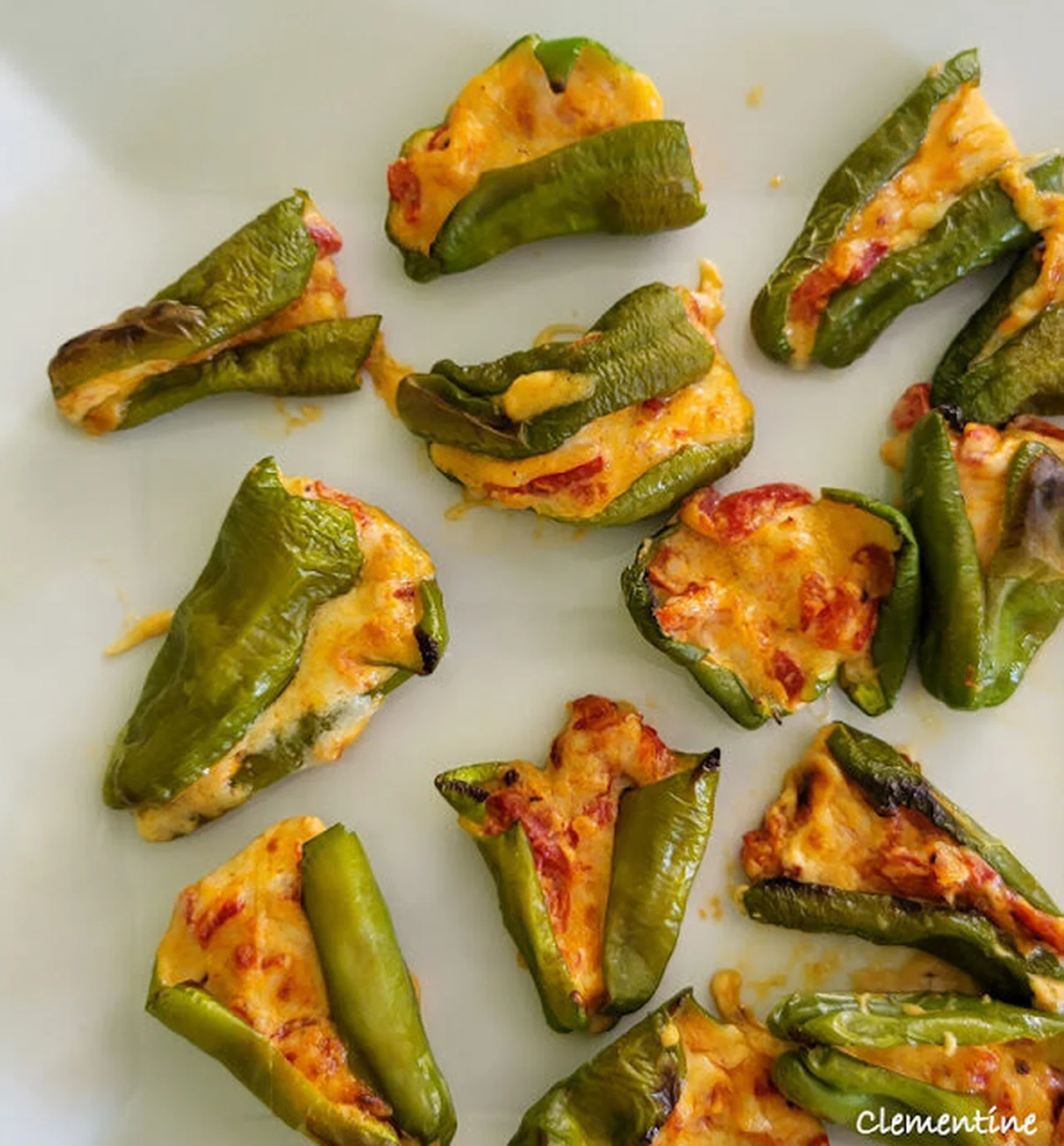 Piments de Padron farcis