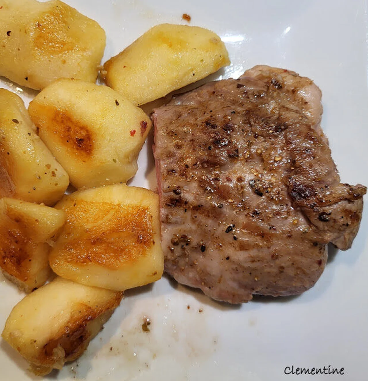 Pommes épicées de ma soeur
