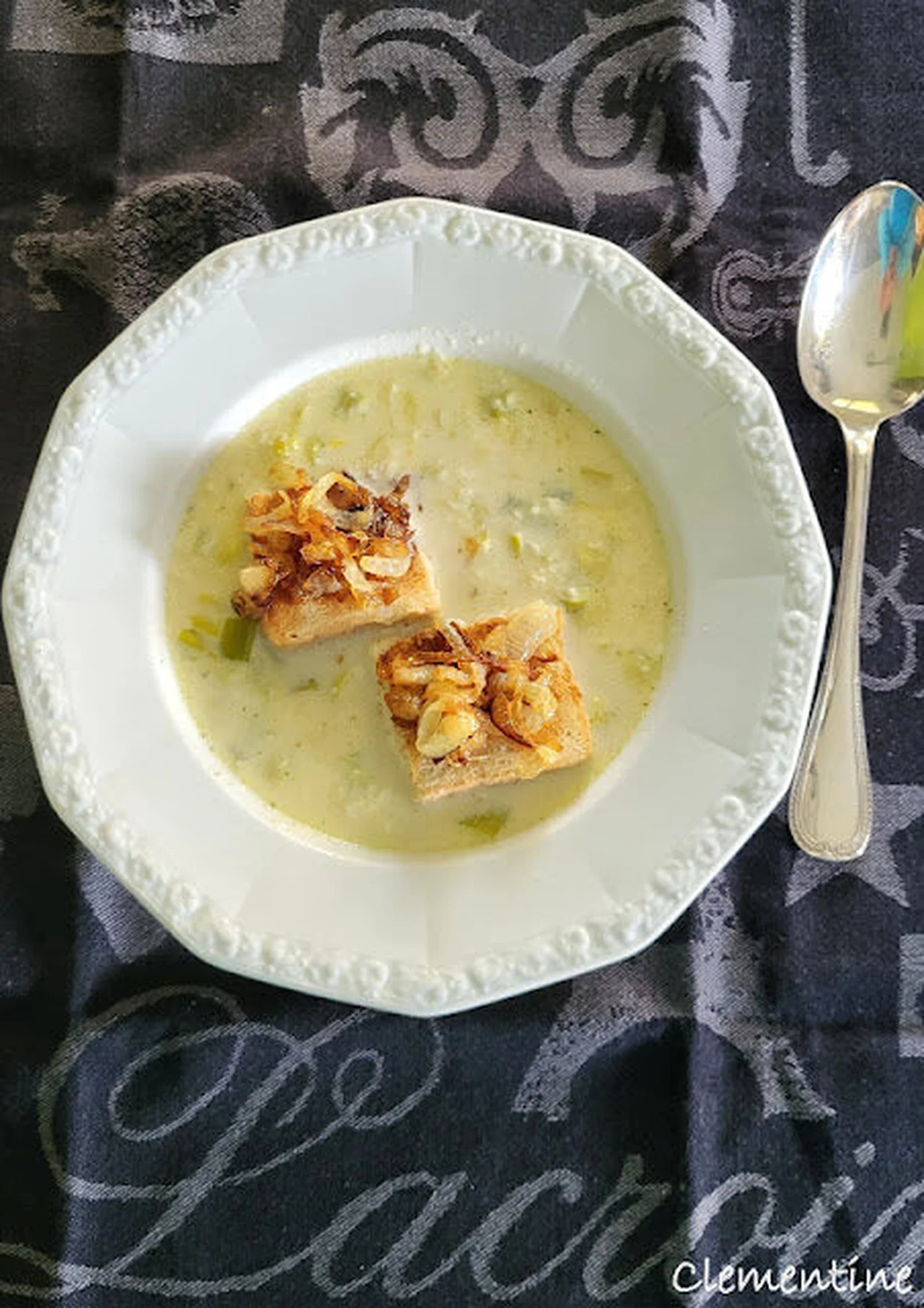 Potage de Munster au poireau