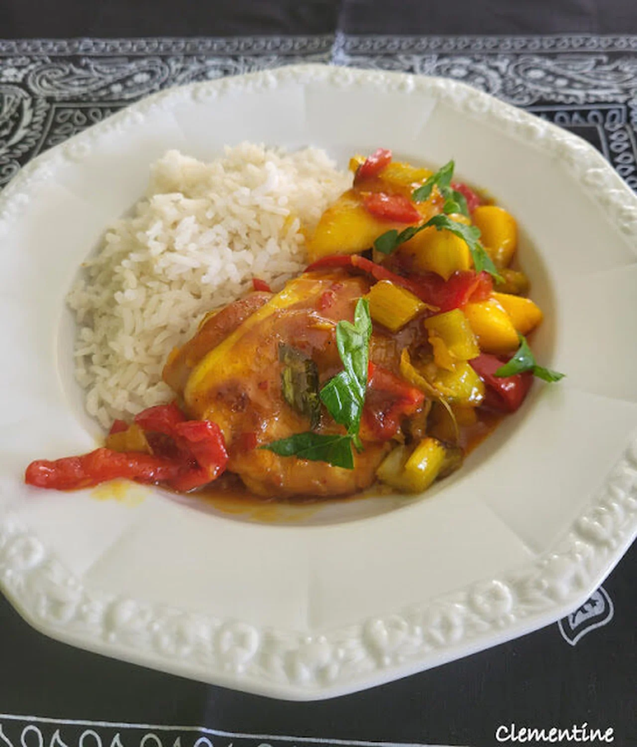Poulet à la tanzanienne