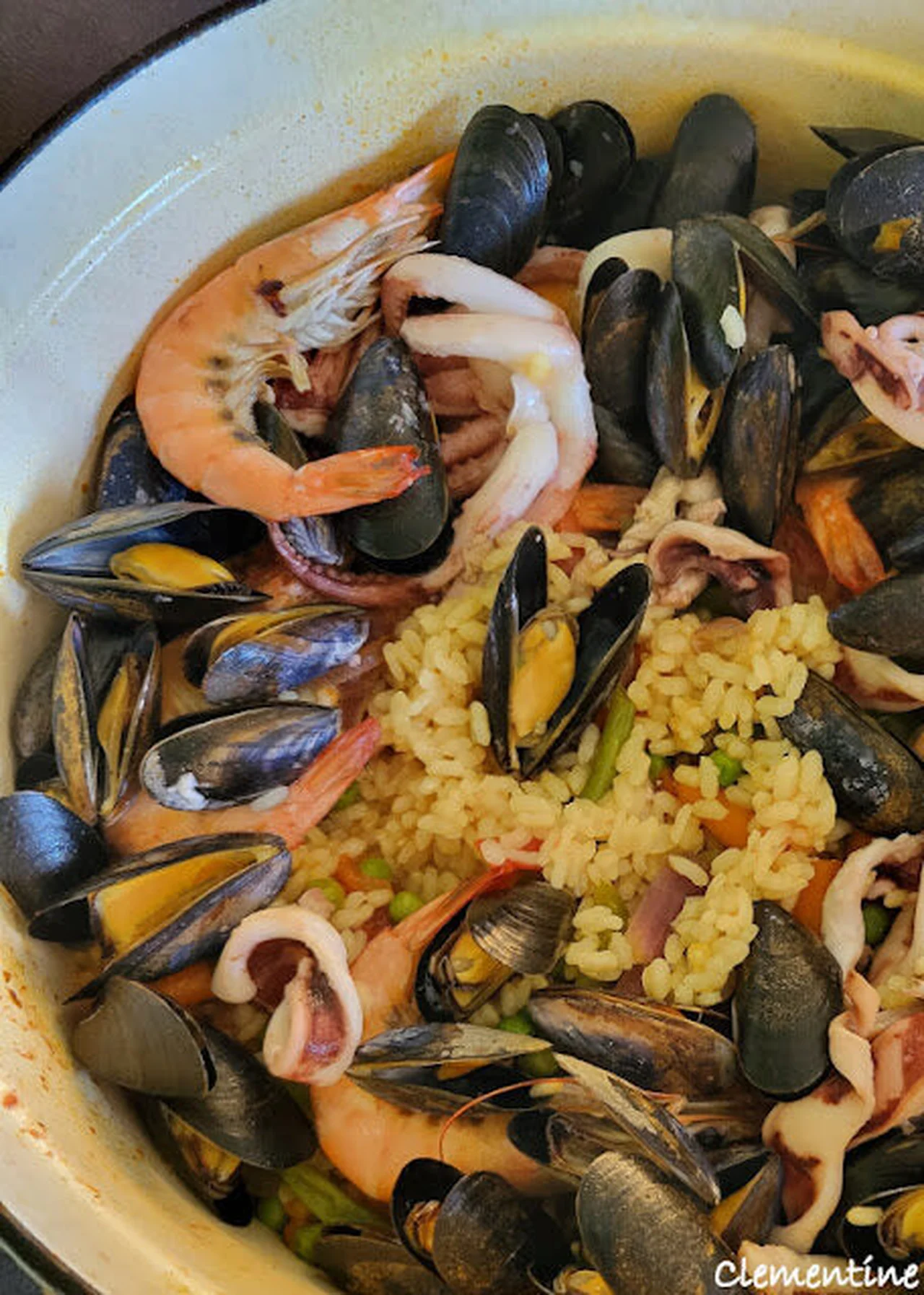 Riz aux fruits de mer