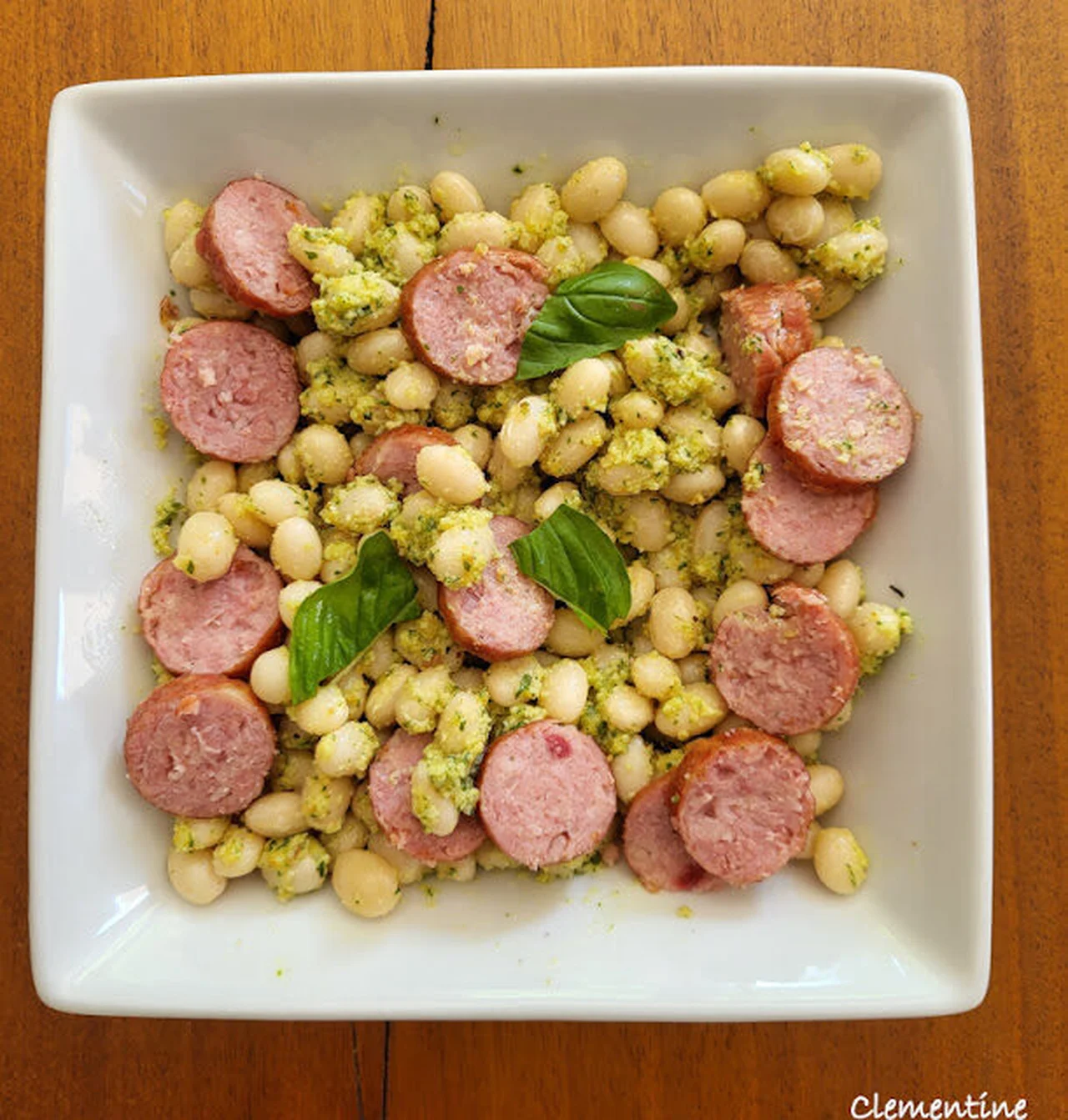 Salade aux mogettes de Vendée
