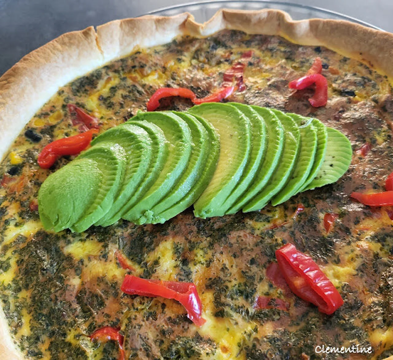 Tarte salée à la mexicaine