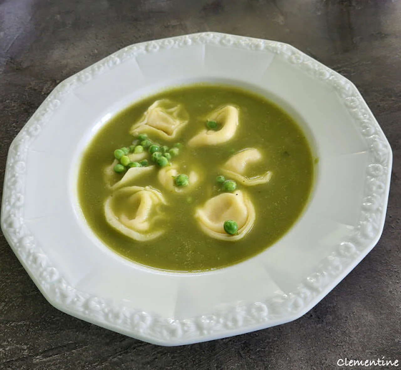 Tortellini aux petits pois