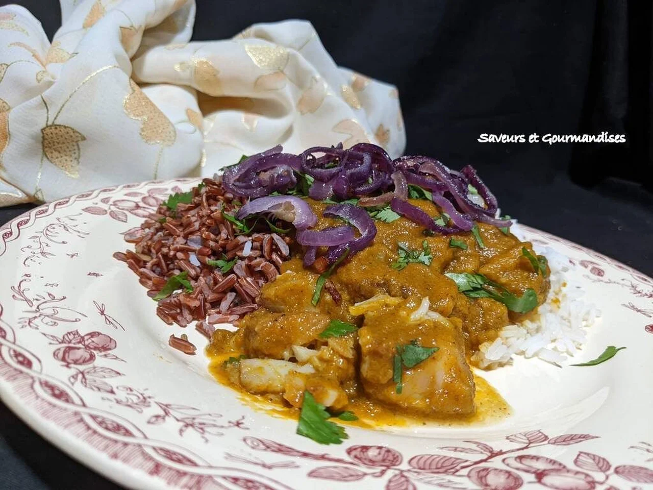 Curry de carottes et de poisson