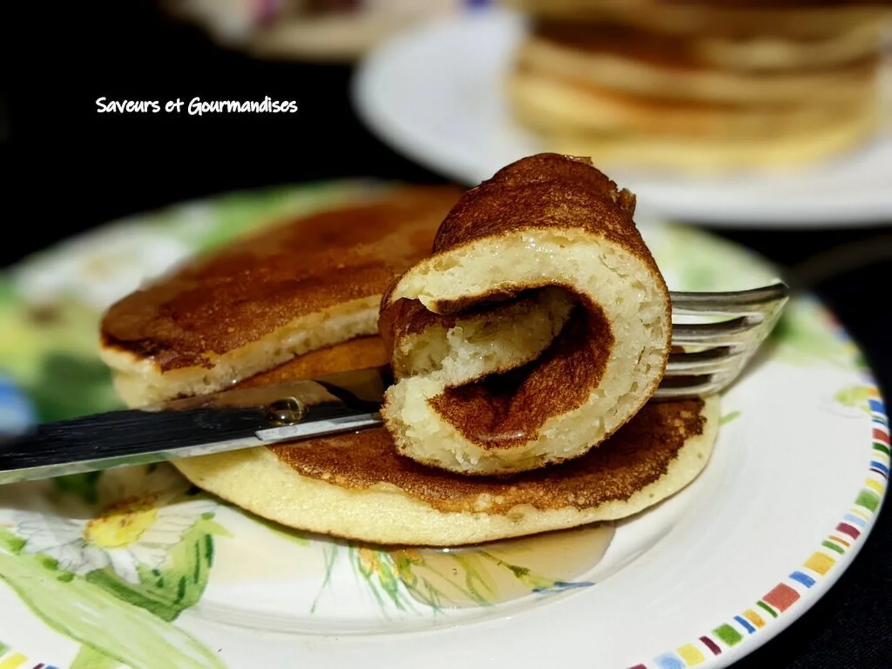 Pancakes à la ricotta et à l'érable