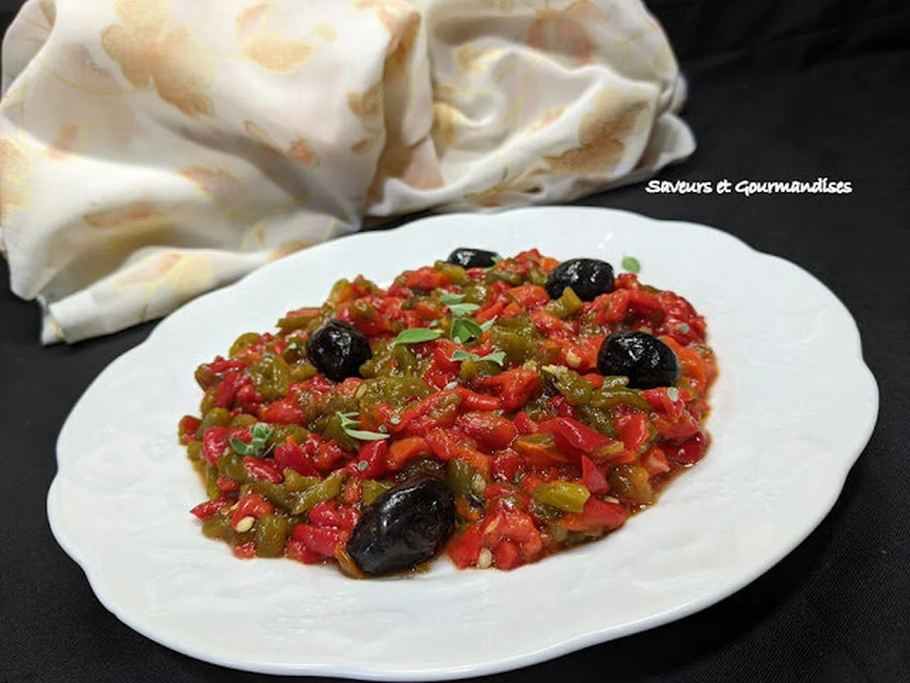 Salade de poivrons Hmiss