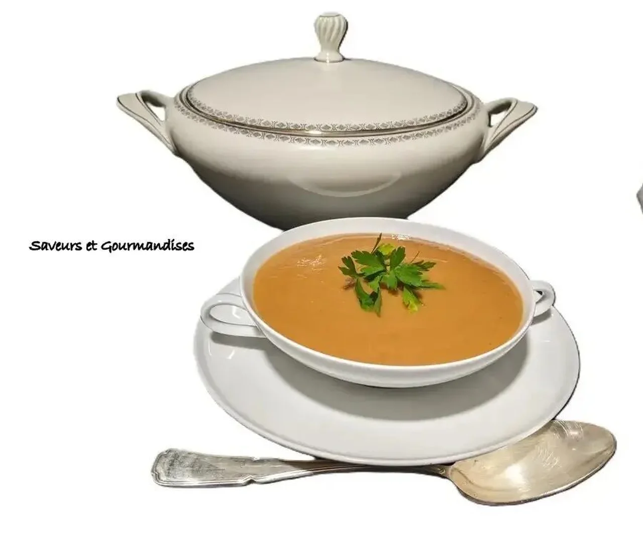 Soupe express aux haricots blancs