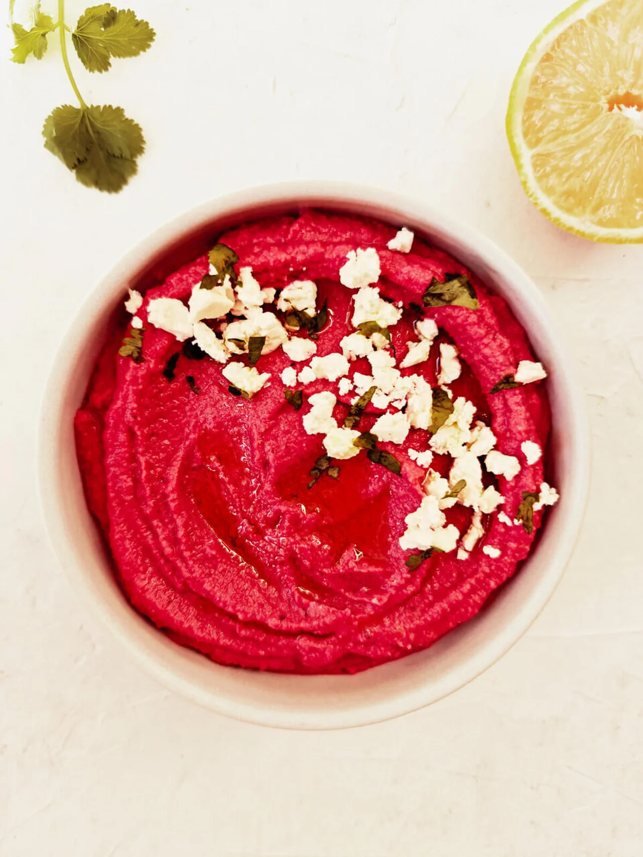 Houmous de betteraves