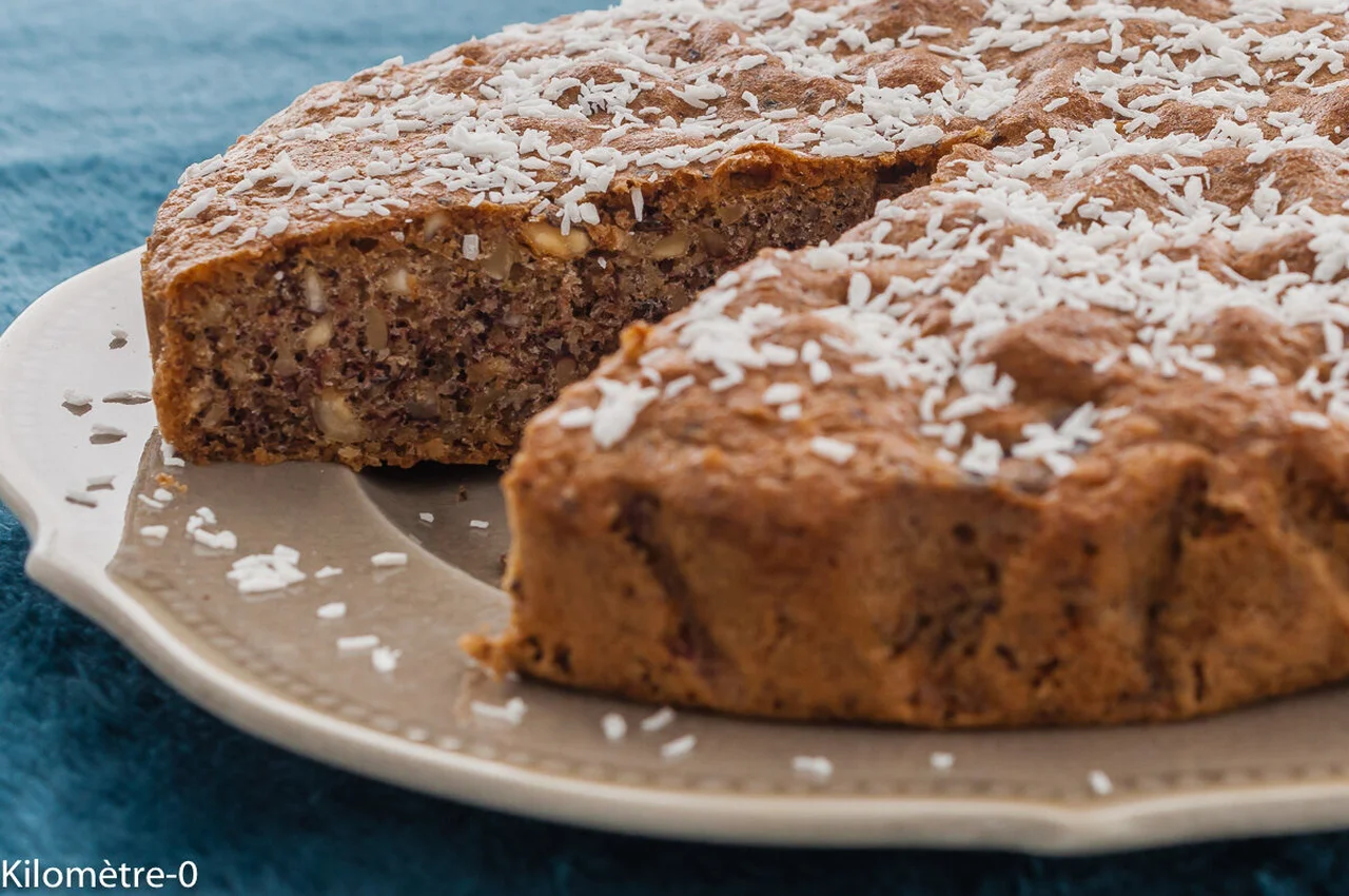 Biscuit moelleux aux noisettes et chocolat