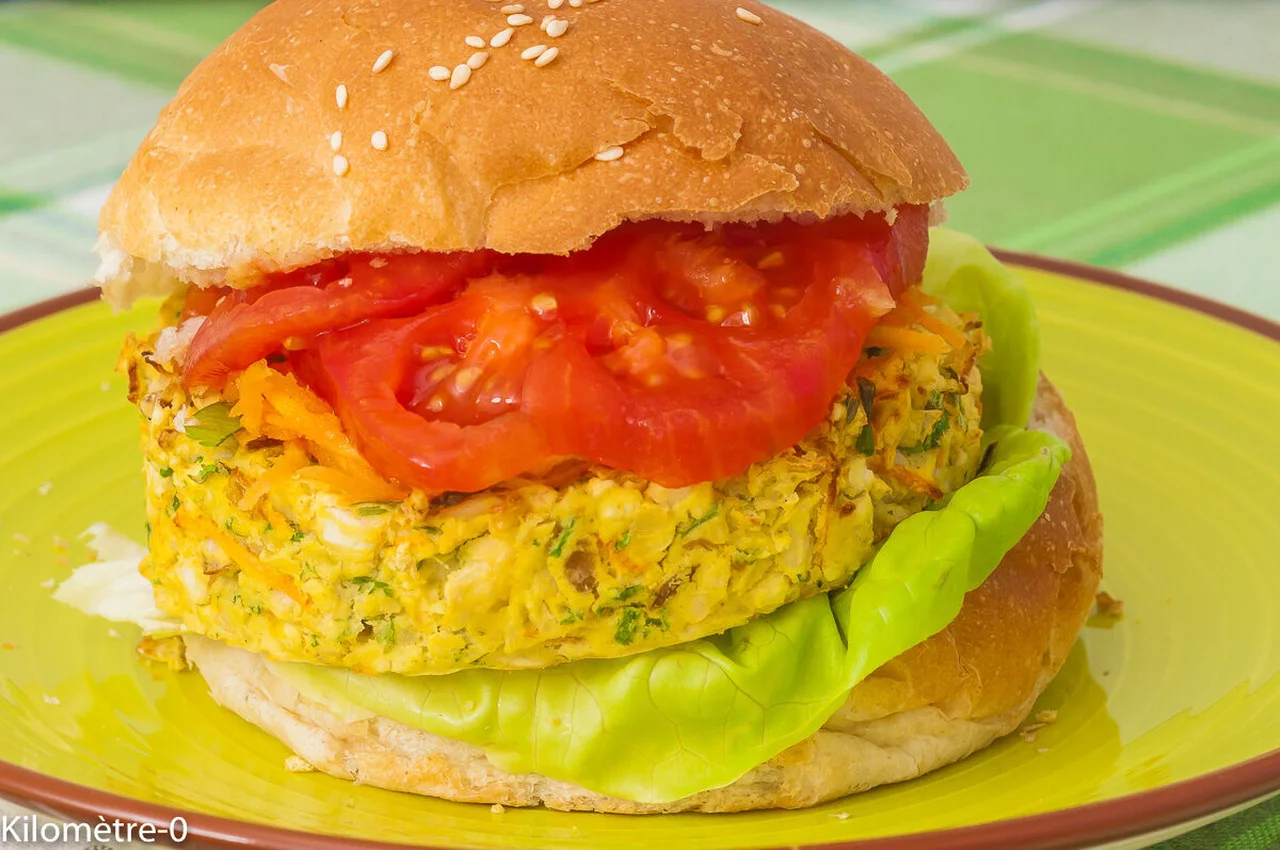 Burger végétarien aux haricots blancs