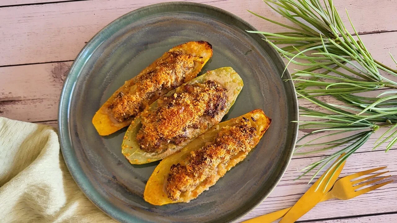 Courgettes farcies
