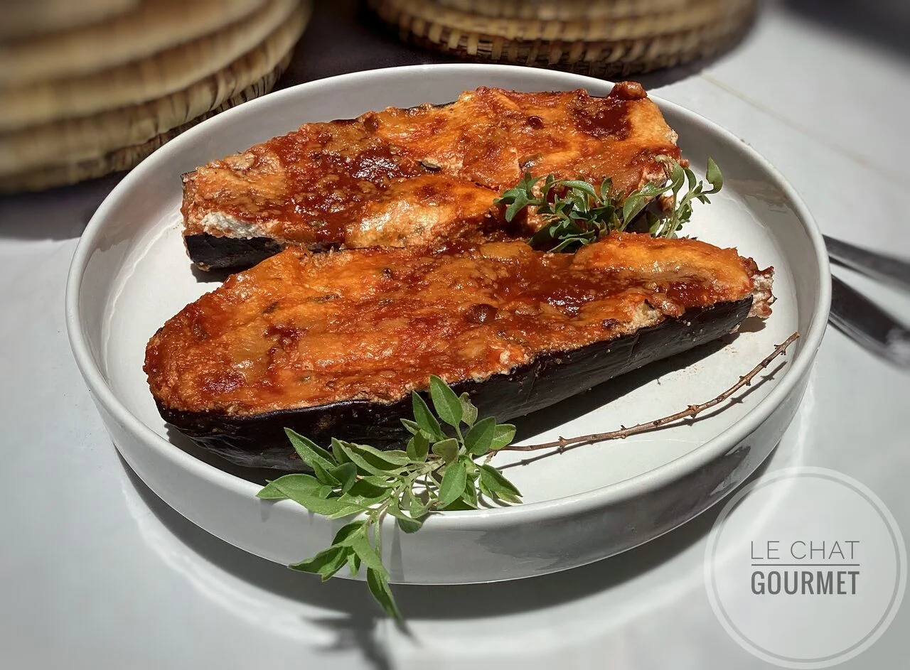 Gratin d'aubergines à la ricotta