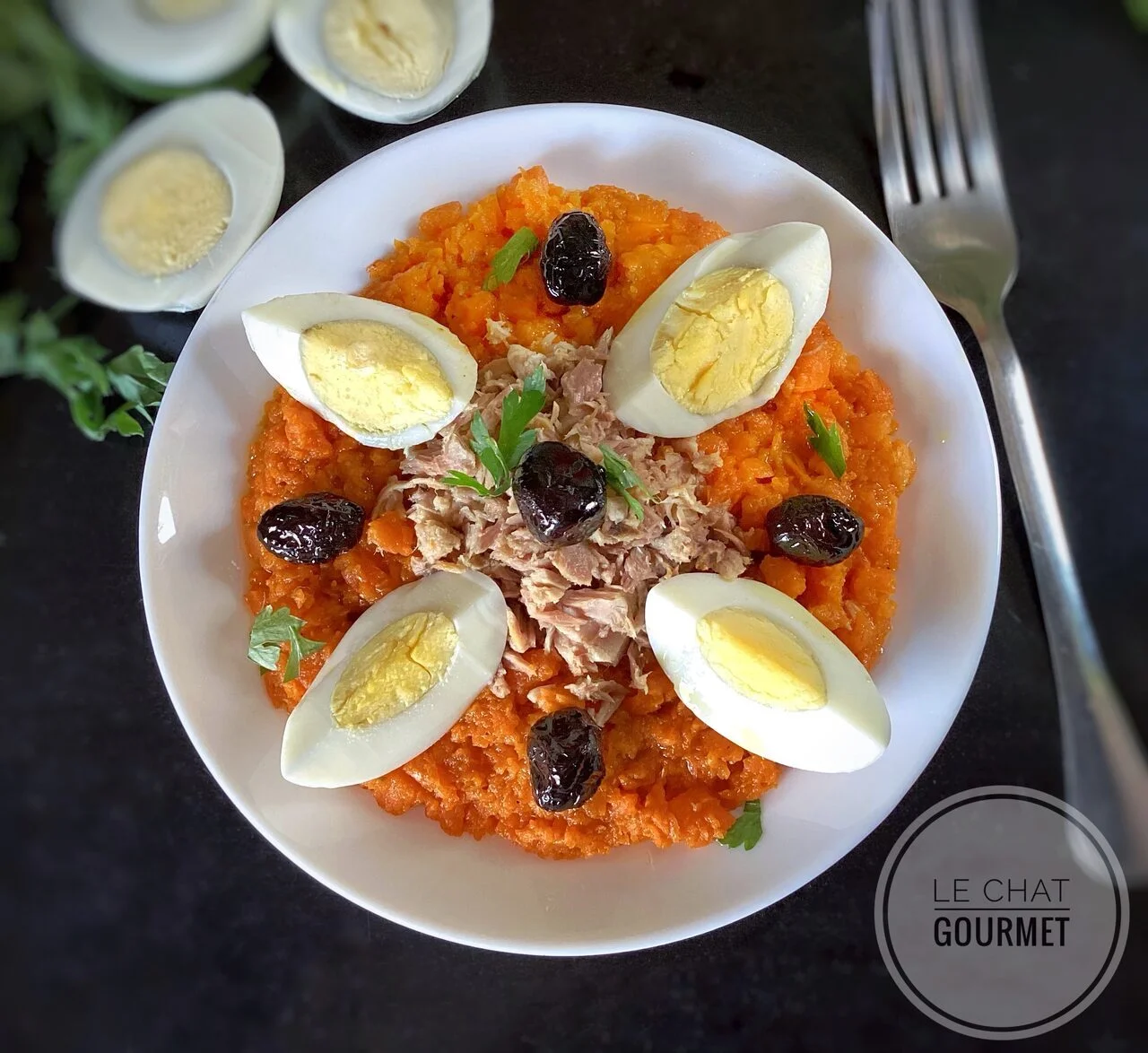 Salade de carottes et thon à la tunisienne