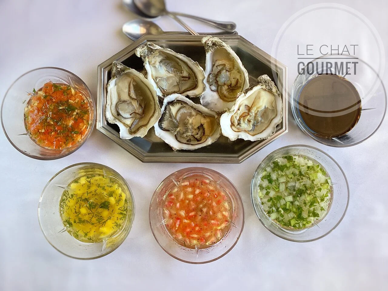Sauces pour plateaux de fruits de mer