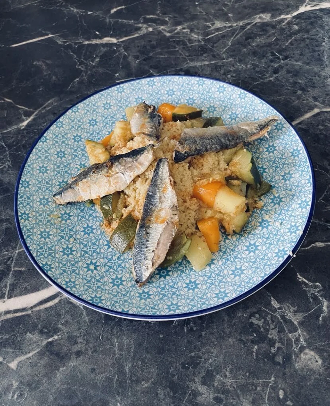 Couscous aux sardines