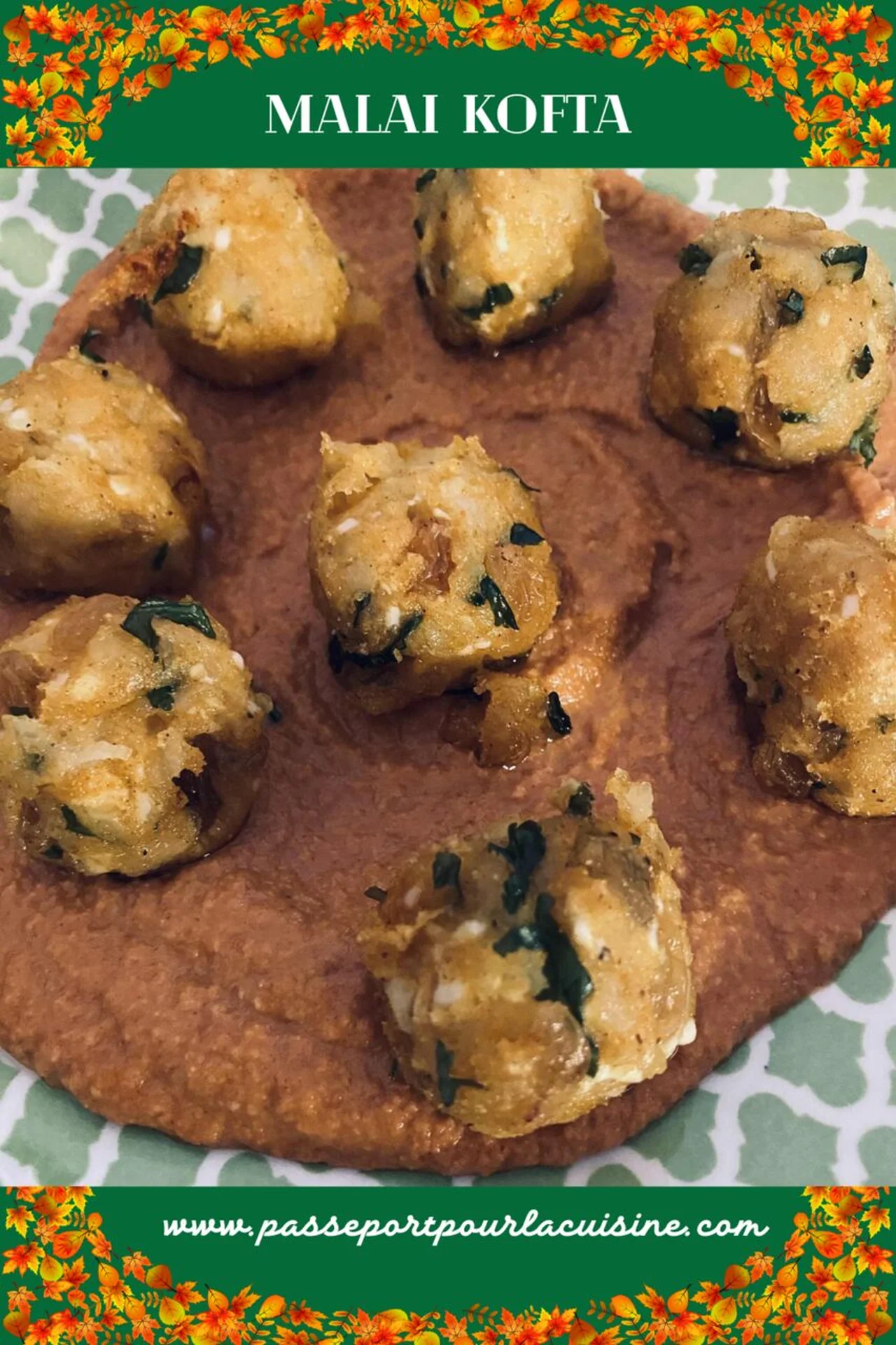 Malai Kofta comme en Inde