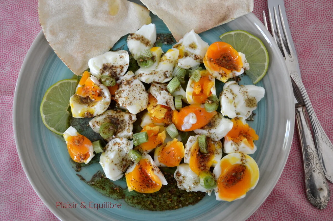 Œufs au zaatar et au citron d'Hassan