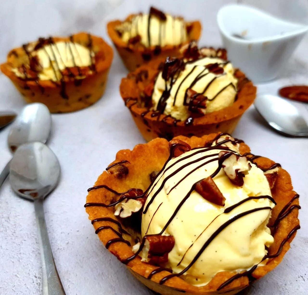Cookies cups et ice cream