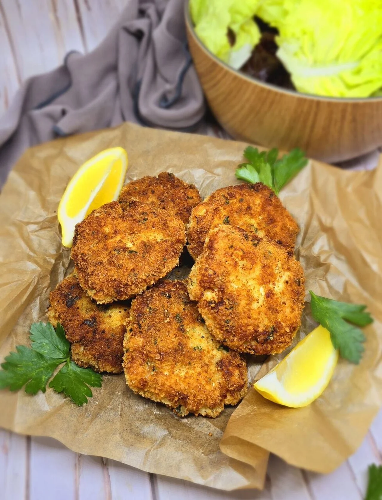 Croquettes de poisson aux agrumes