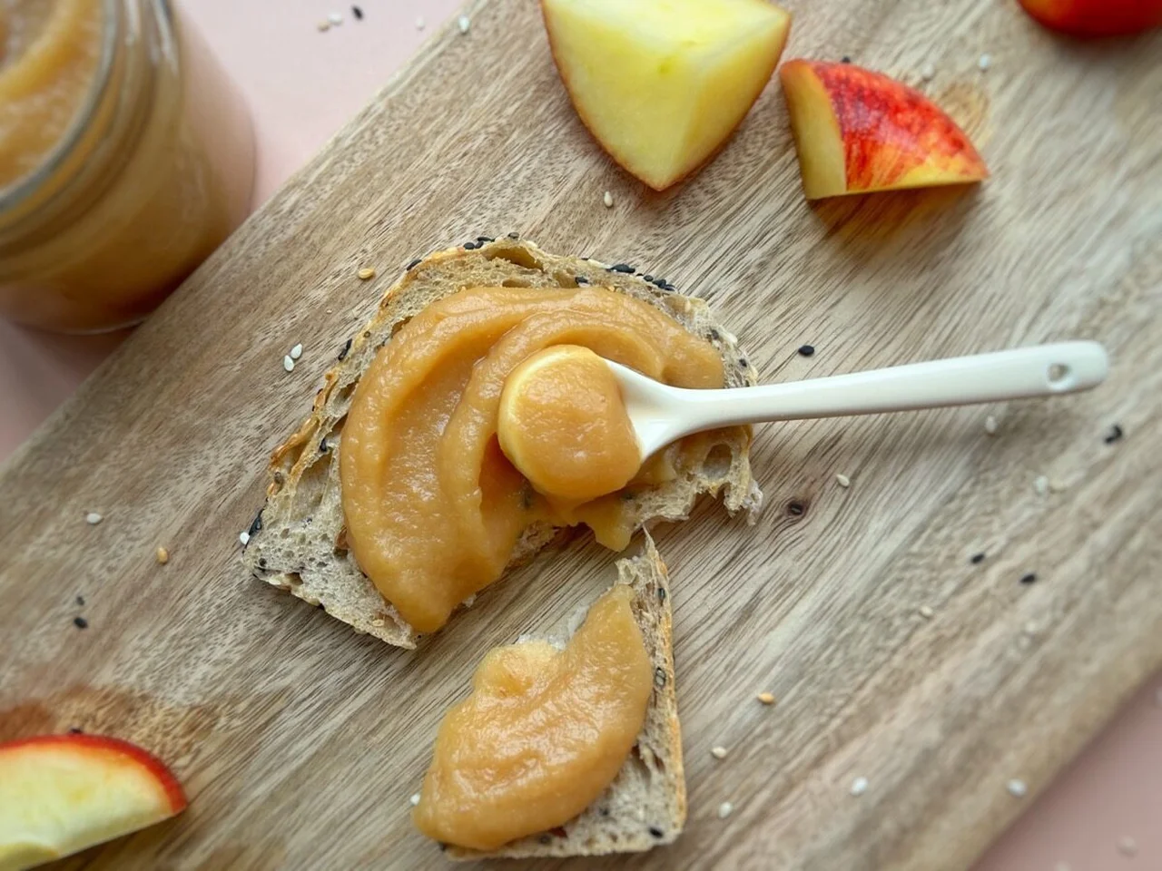 Beurre de pommes : la pâte à tartiner saine