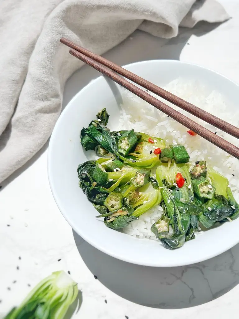 Pak choi sauté