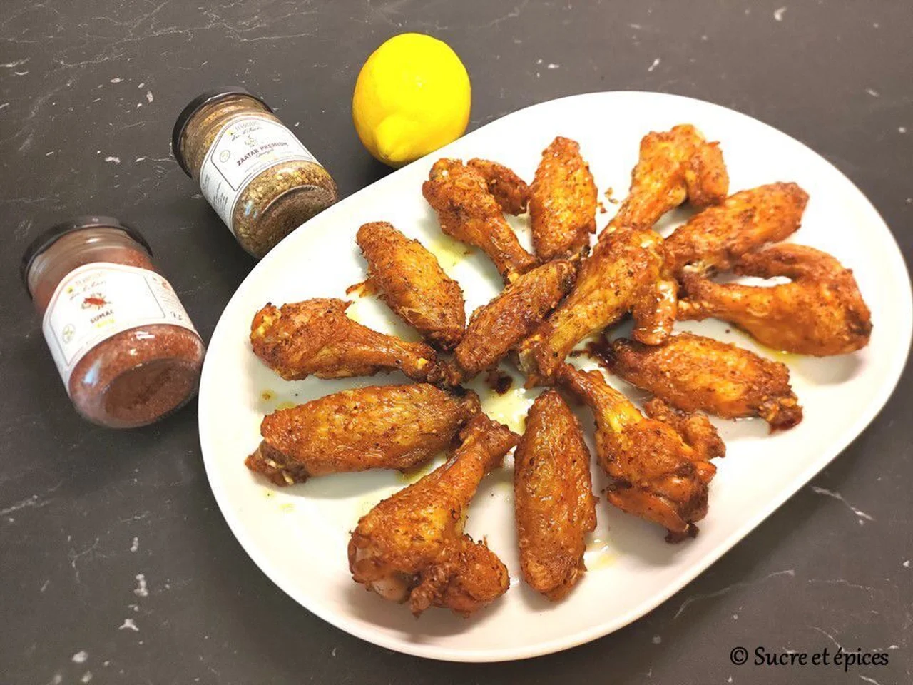 Ailes de poulet à la libanaise