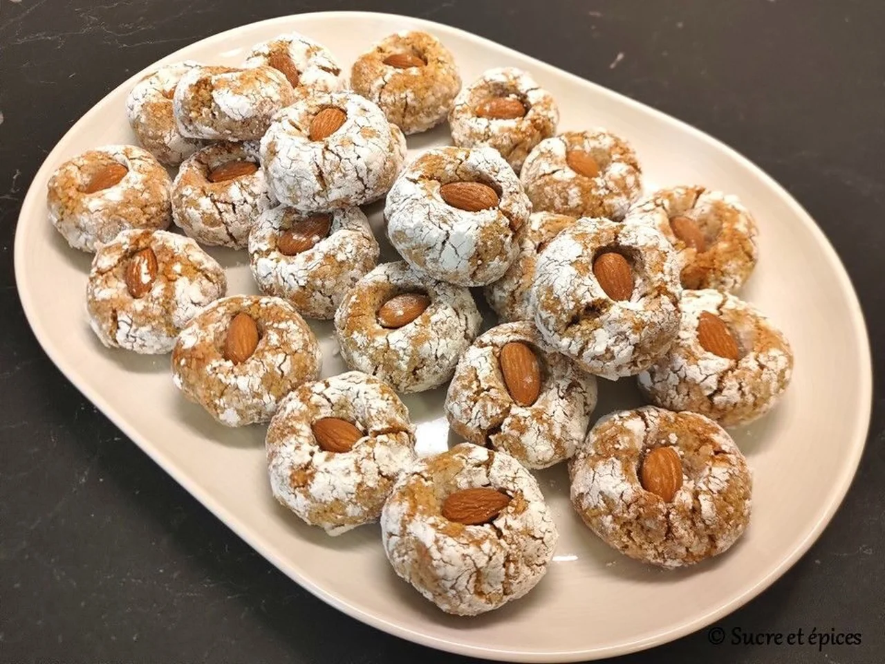 Biscuits amandes, noisettes, cannelle