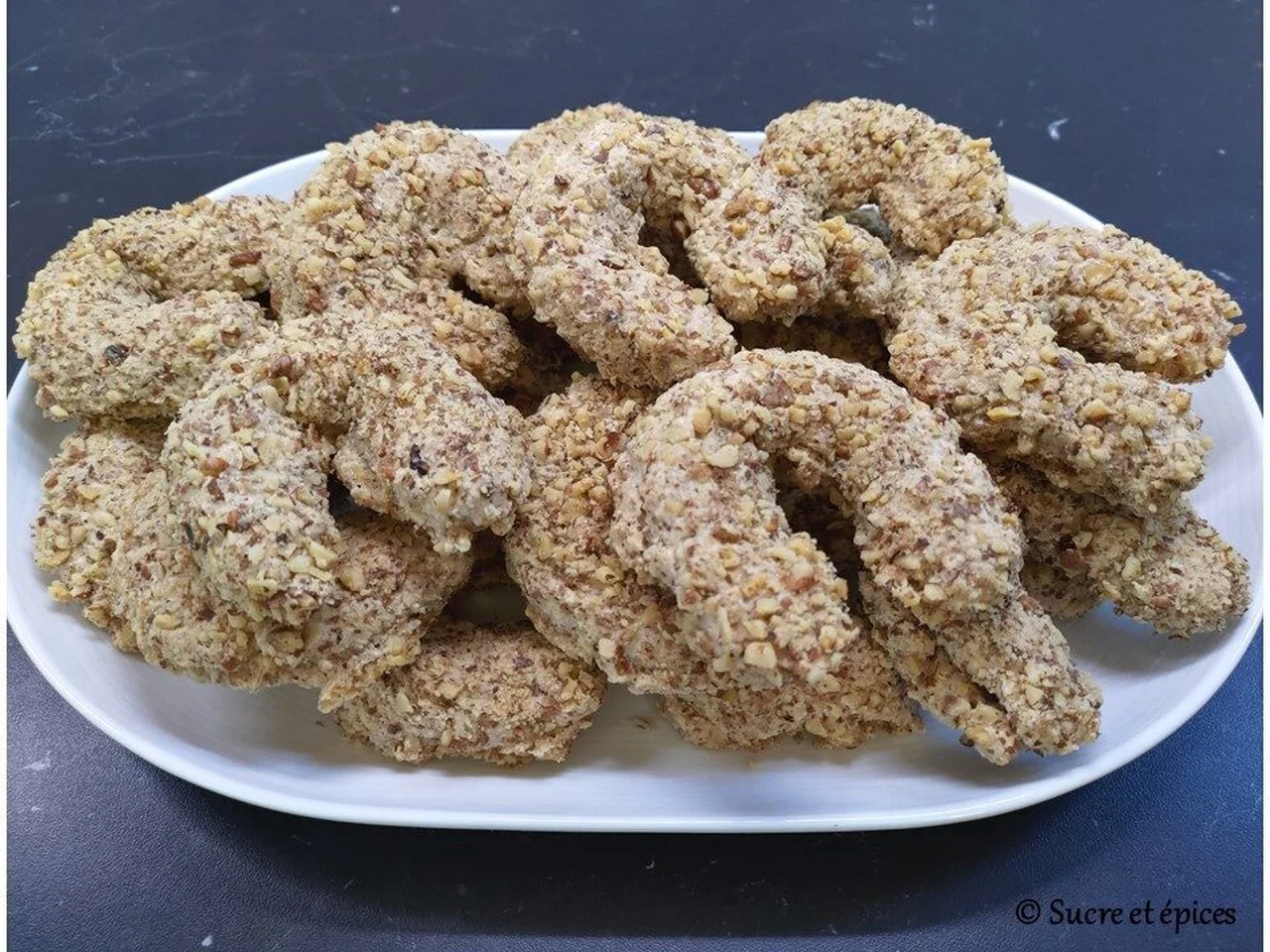 Biscuits fer à cheval aux noix Orasnice