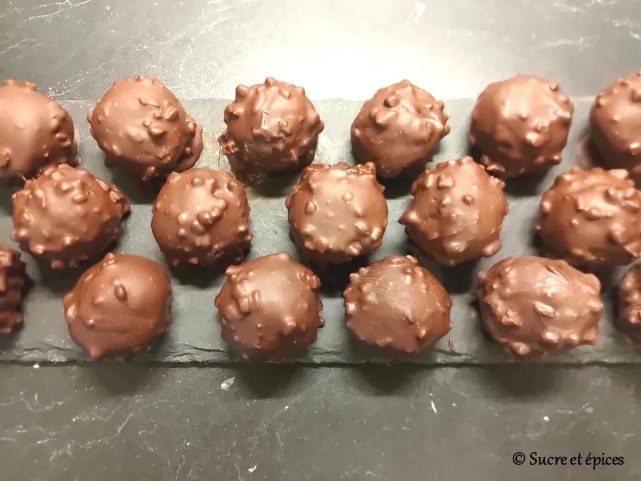 Bonbons aux gaufrettes façon Ferrero Rochers