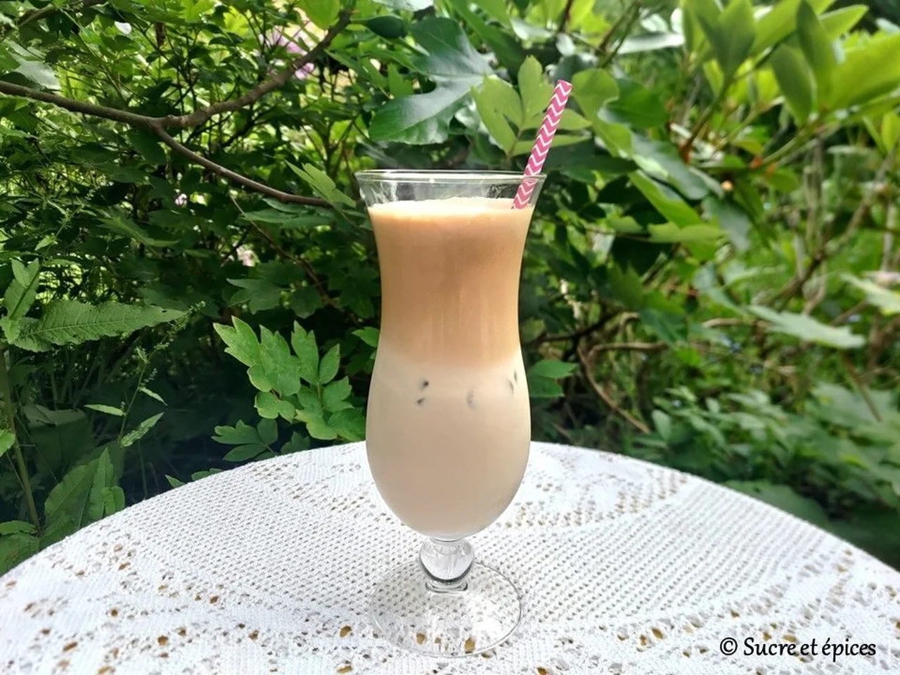 Café Dalgona glacé