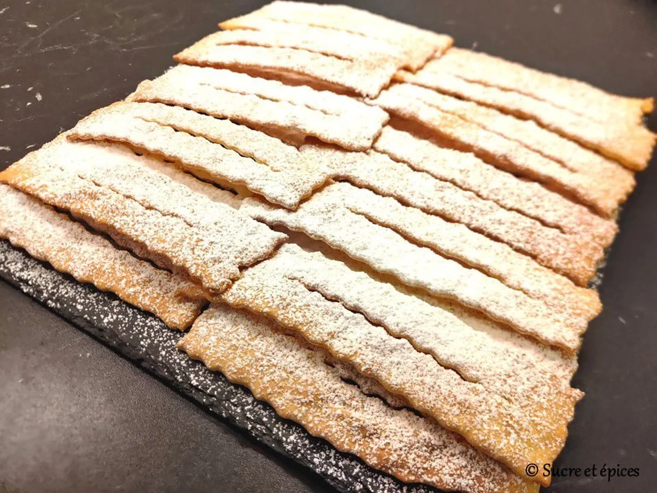 Chiacchiere au four