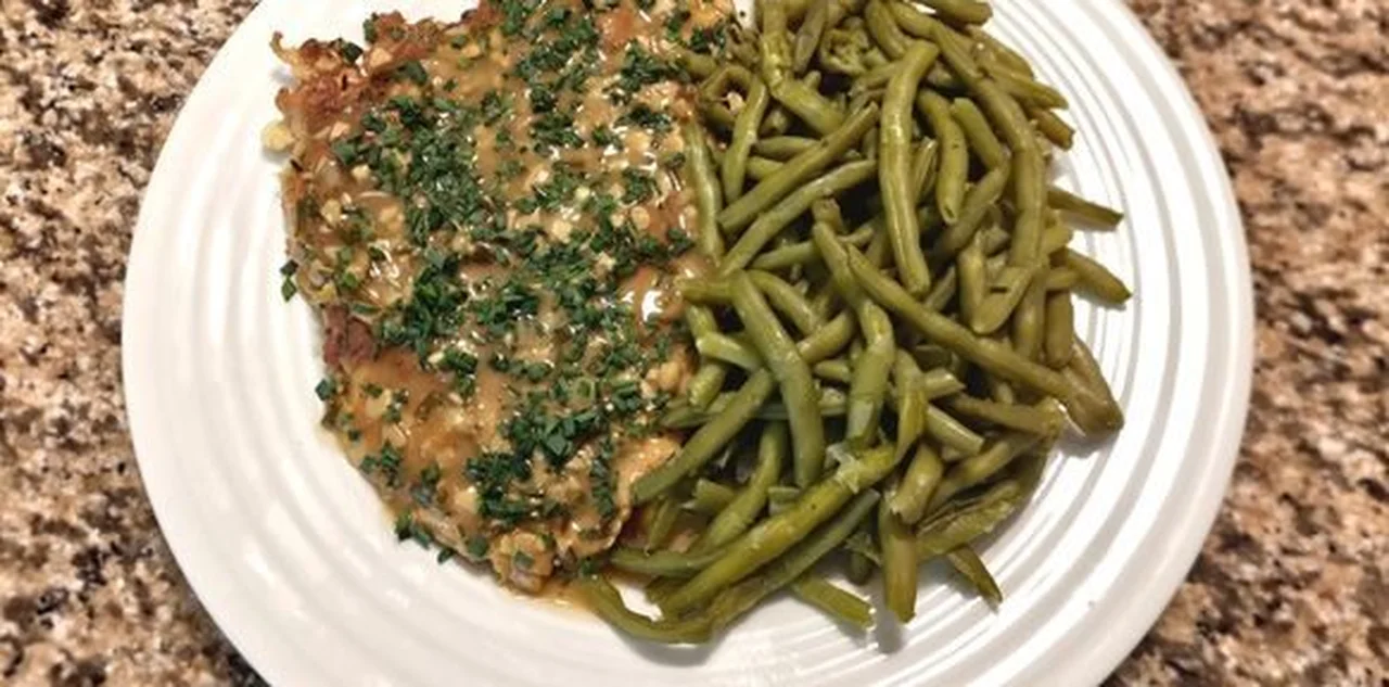 Escalopes de dinde panées à la ciboulette